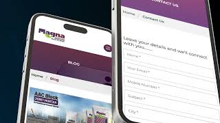 📱 Magna AAC Blocks Website – Smooth Mobile View Design✨ screenshot 3