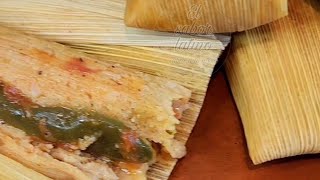 🔴Los Mejores y Más Deliciosos Tamales de Rajas Con Queso 💯 Fáciles y Ricos