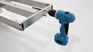 Atim - T-Bench - pull out bench, extractable from a drawer
