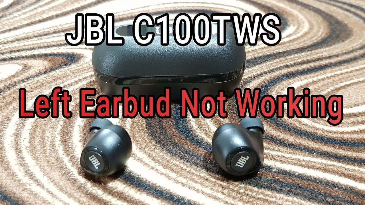 JBL C100TWS LEFT EARBUD WORKING -