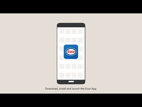 Installing and setting up the Esso app