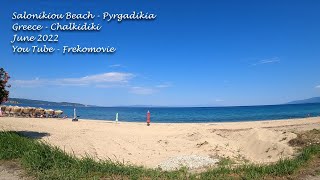 595. Roadmovie - Greece - Chalkidiki - Salonikiou Beach to Pyrgadikia - [June 2022] 4K