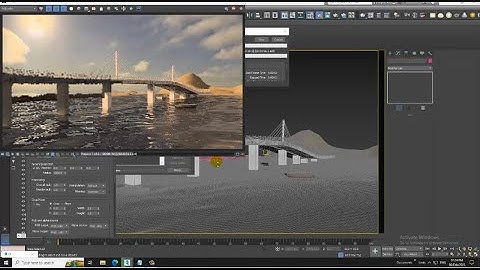 3DsMax Tutorials, Learn Texturing a Bridge from Scratch in 3dsmax ( Part 6)
