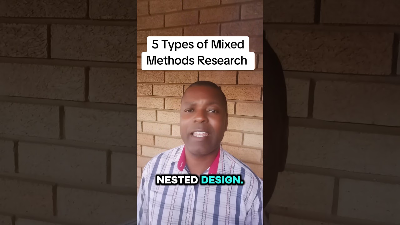 5 Types of Mixed Methods Research  