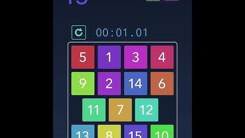 2.93 15 puzzle tapping control
