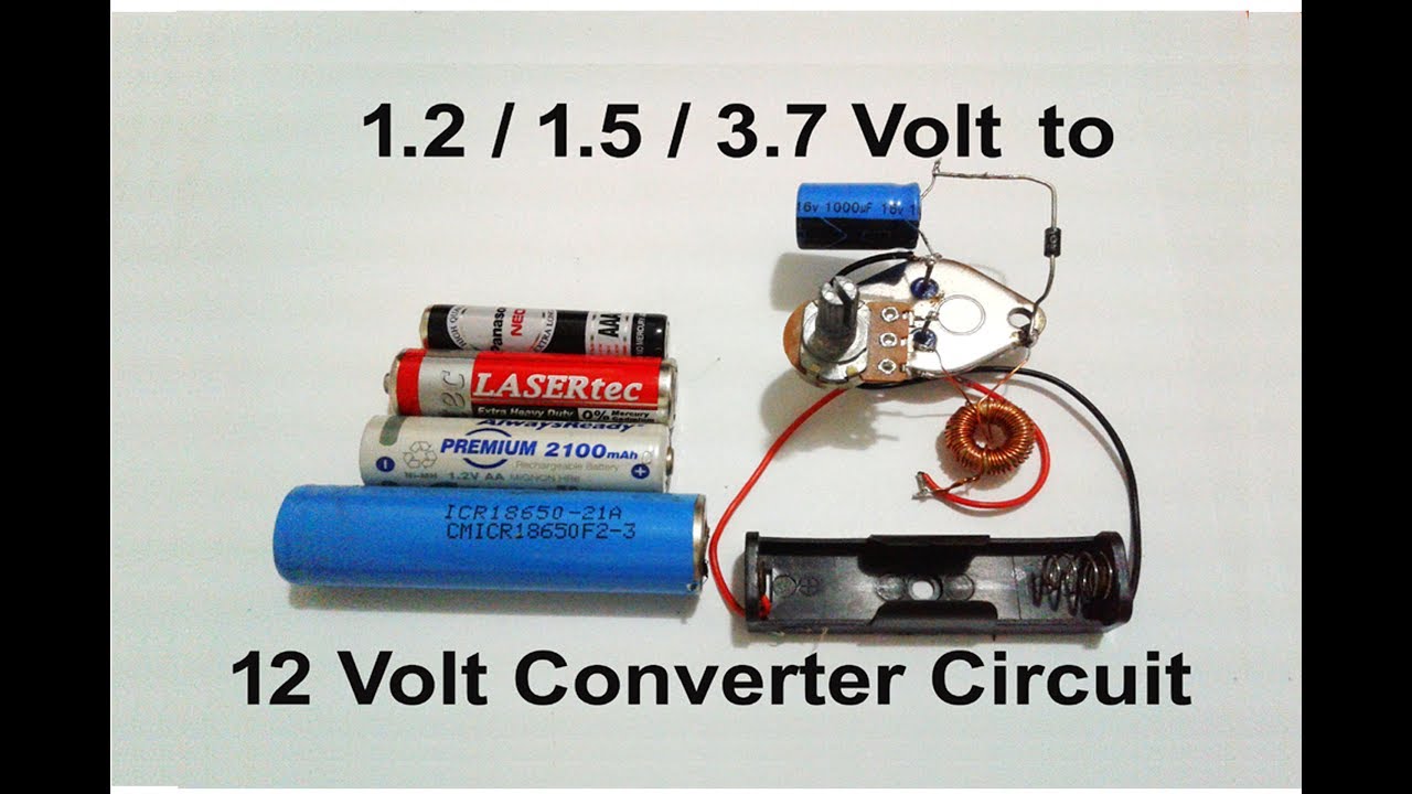 Dc To Dc Converter 1 5 Volt To 12 Volt Converter 3 7 Volt To 12 Volt Converter Circuit Y Electronic Circuit Projects Circuit Projects Electronics Circuit