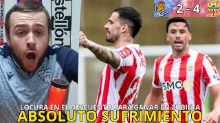 Fan REACTS to Real Sociedad ¨B¨ 2-4 UD Almeria ¨The tension is too much for me¨