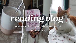 READING VLOG | yo lidiando con mis emociones + nuevas lecturas 💭🙇‍♀️📖 @SrtaBooks