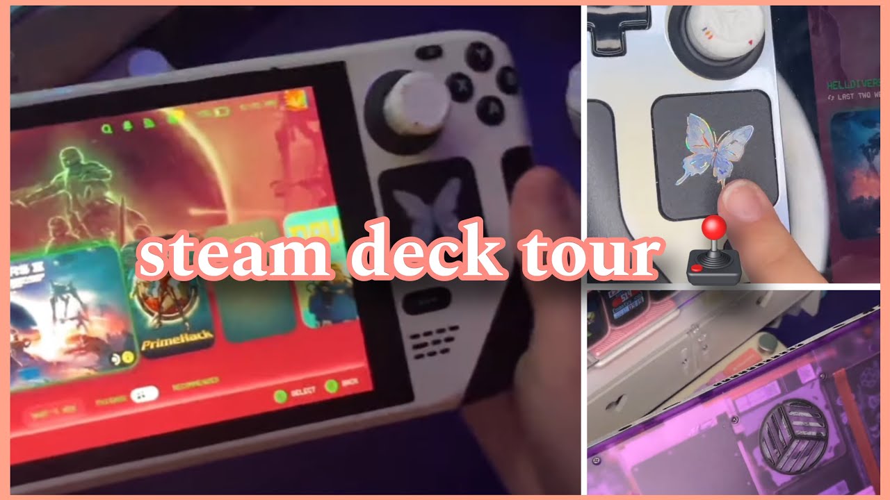 the steam deck tour 🕹️