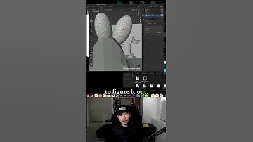 Scale circular edge loop to create pupil for 3d model low poly character in Blender - 2.1 Nosy Tails