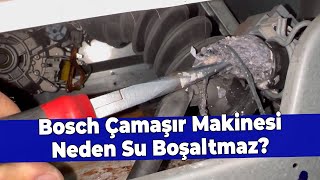 Bosch Çamaşır Makinesi Suyunu Neden Boşaltmaz (F18) Arıza Kodu