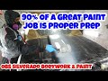 Bodywork & Paint - Rust & Dent Repair - Prep For Painting A Car Or Truck - 1994 OBS Chevy Silverado