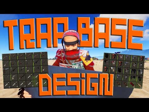 Rust | Trap Base Design: THE MOST OP Raid Tower TRAP BASE!
