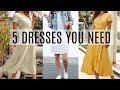 5 Dresses Every Woman NEEDS In Her Closet | Closet Essentials for Women Over 40