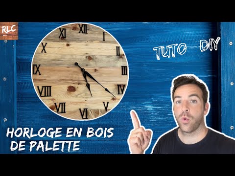 Vidéo: Comment Faire Une Horloge En Bois