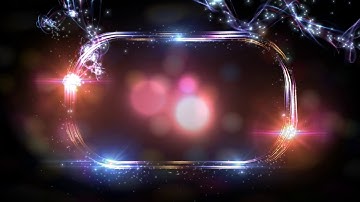 60FPS Special Fan Request   Round Rectangle Bokeh Frame Flare Shine Animation