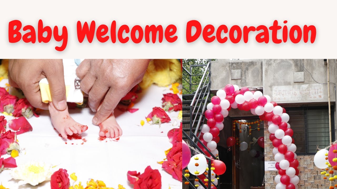 Newborn Baby Girl Welcome Video And Home Decoration Ideas Welcoming Newborn Baby Girl Welcome Video And Home Decoration Ideas Welcoming