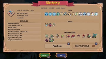 Rune Dice Demo 74 Dice Chain Combo