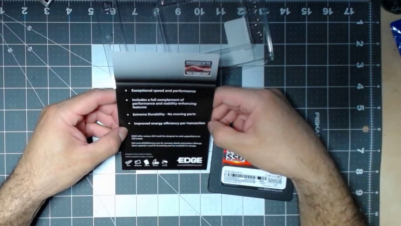 Edge memory ssd SE847 500GB - YouTube