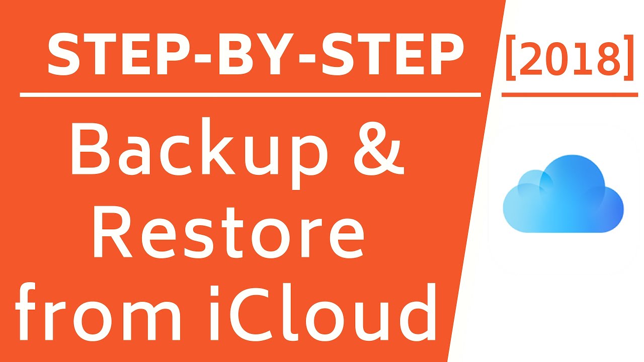 How to Backup & Restore iPhone from iCloud! [2018] - YouTube