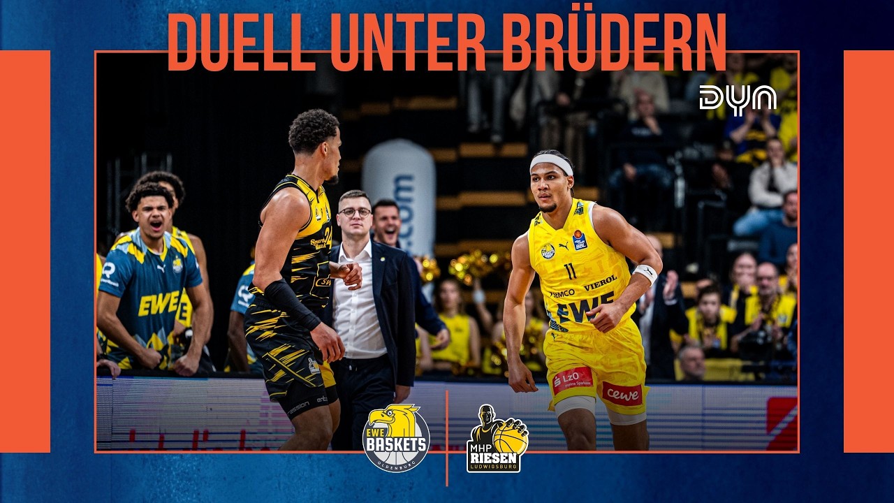 Highlights: EWE Baskets Oldenburg - MHP RIESEN Ludwigsburg | easyCredit BBL | Dyn Basketball