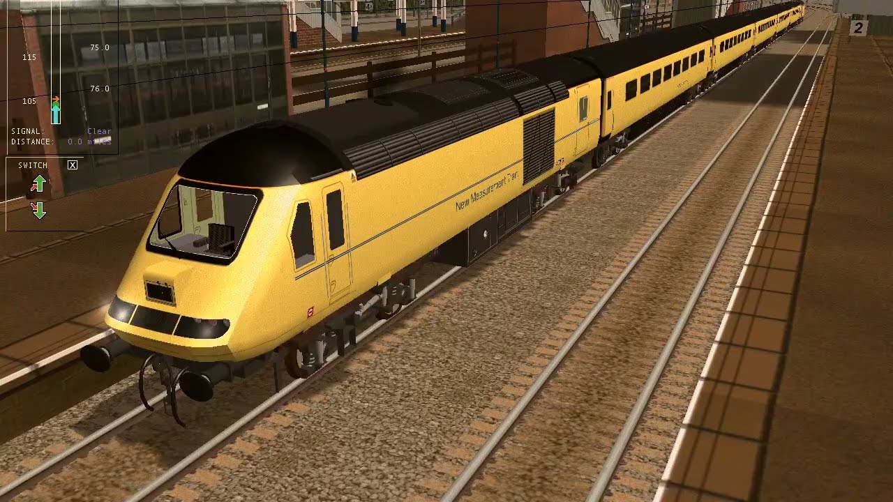 UK train compilation - Microsoft Train Simulator gameplay