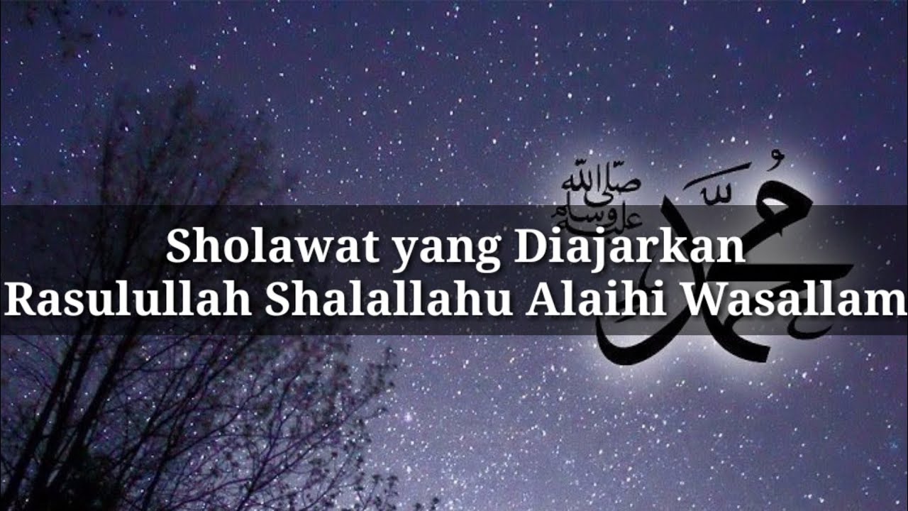  Bacaan Sholawat  Nabi YouTube