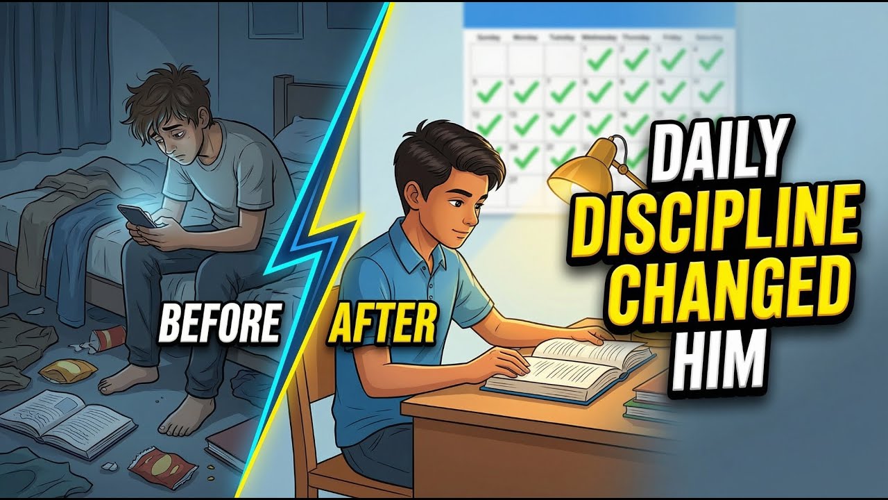 Power Of Daily Discipline Story - How a Student Changed His | Motivate & Speak | Motivational Story