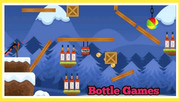 Bottle shooting Game/ Gameplay Trailer ( iOS & Android ) Level 21-30 walkthrough