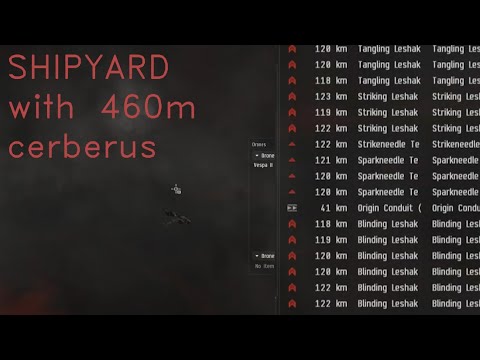T5 Abyss Shipyard Leshak Wave (Eve Online) (Cerberus)