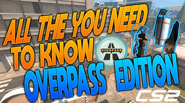 All The Overpass Nades You Need To Know - CS2 Edition (Ultimate Utility Guide) #cs2 #cs2nades