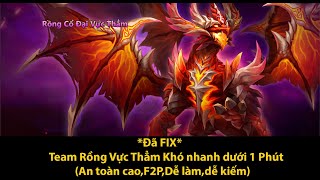 *Đã Fix*Team Rồng Vực Thẳm Khó,Nhanh dưới 1 phút,an toàn cao và f2p/Summoners War