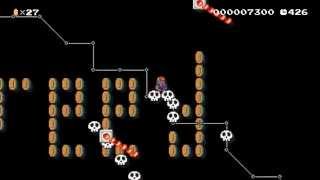 Ganondorf in the Shadow Temple - Super Mario Maker Gameplay (Wii U)