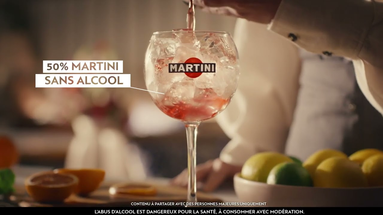 MARTINI SANS ALCOOL - DÉCOUVREZ L'APERITIVO SANS ALCOOL AVEC FLOREALE &  VIBRANTE 