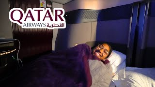 Qatar Airways Qsuite Vlog $10,000 Business Class Seat!