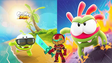 Om Nom : Run - Sword Kid - New Mission gameplay IOS/Android