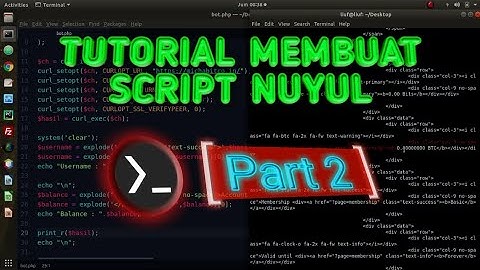 Cara Membuat Script Nuyul Sendiri Dengan PHP - Termux [ Part 2 ]