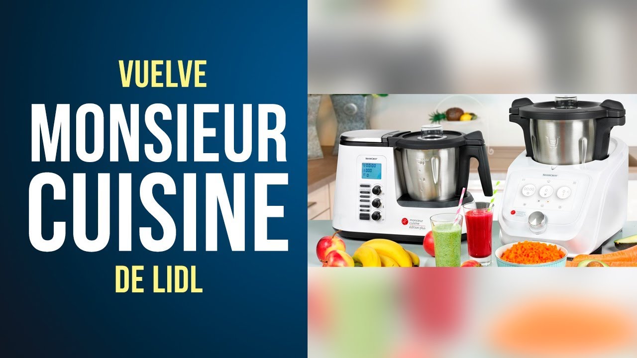 Vuelve el célebre robot de cocina de Lidl, Monsieur Cuisine Smart