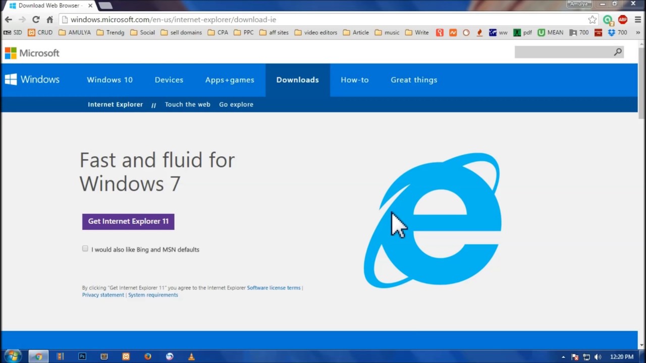 download internet explorer 8 for windows 10