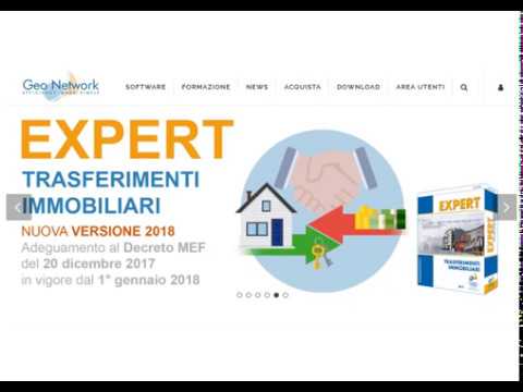 Expert Trasferimenti Immobiliari - La video dimostrazione completa del software