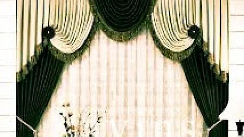 how to make swags and tails curtains(Amazing and wonderful )