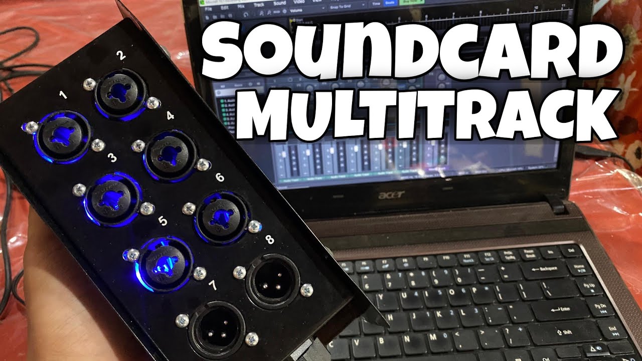 Soundcard Multitrack 6 chanel | Rakitan murahh - YouTube