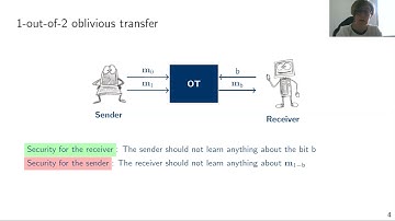 "Post quantum secure oblivious transfer" - Emmanuela Orsini