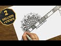 Flute mandala art for beginners  flute mandala art  step by step