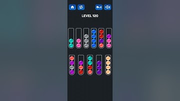 Ball Sort Puzzle level 120  - Ball Sort Color - Puzzle Game, All Levels, playlist, Zego Studio