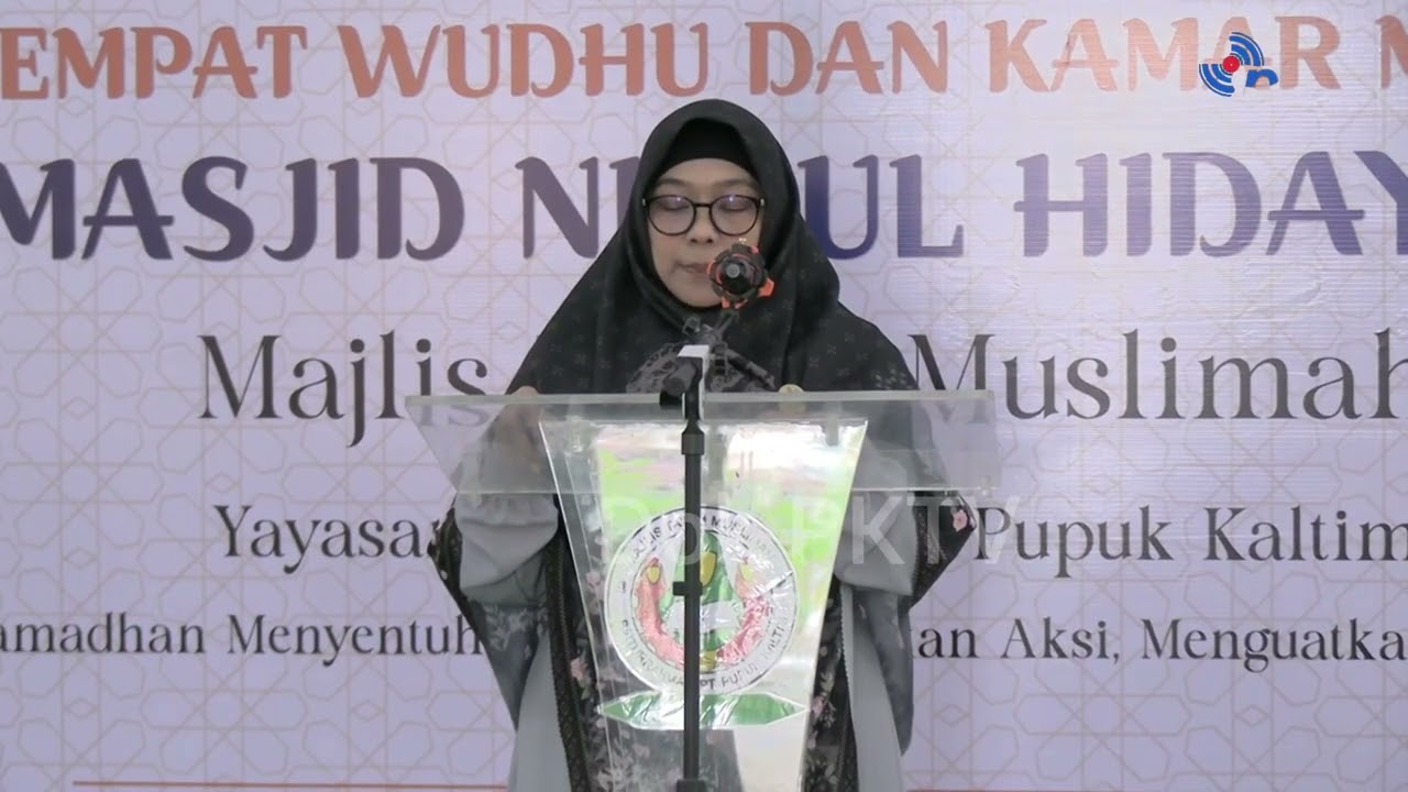 Peresmian Tempat Wudhu Dan Kamar Mandi Di Masjid Nurul Hidayah