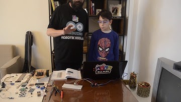 Arduino kart ile yürüyen ışık devresi yapımı