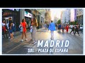 Madrid POV Walking Tour | Sol - Plaza de España  - Easter Sunday [4K-60fps]