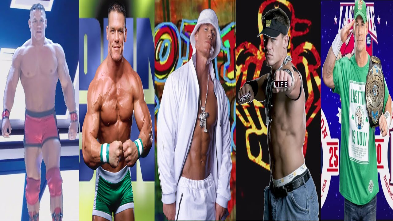 John Cena - WWE Theme Songs 2002 - 2025 + Arena & Crowd Effect!