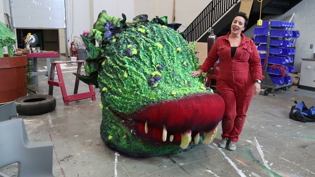 Audrey II comes to life for 'Little Shop of Horrors'